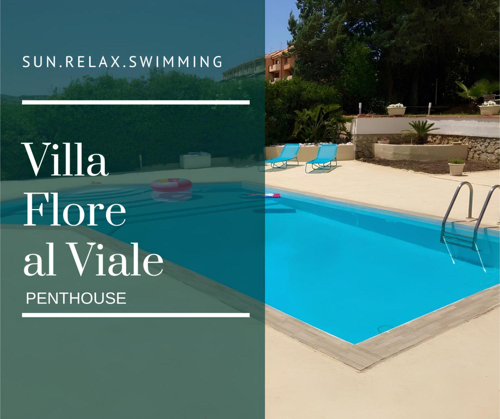 Villa Flore - Penthouse - Apartment In Villa Casteldaccia Eksteriør billede